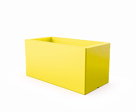 Кашпо Berkano Cubric 80x40 Yellow
