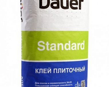 Клей для плитки и керамогранита Dauer Standard
