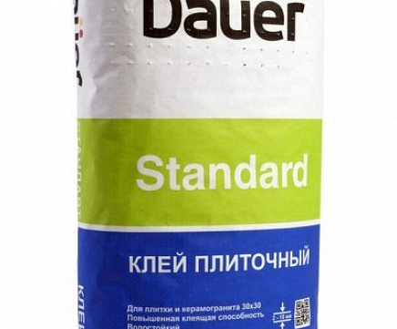 Клей для плитки и керамогранита Dauer Standard