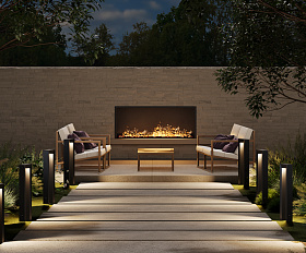 Ландшафтный светильник Frama Maytoni O469FL-L12GF3K цвет Графит