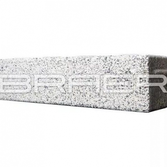 Тротуарная плитка Braer Ригель 2.0 320x80x60 мм Гранит на белом фото 3