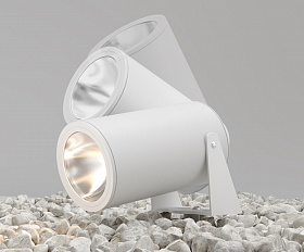 Ландшафтный светильник Bern Maytoni O050FL-L30W3K цвет Белый