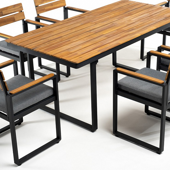 Обеденная группа из алюминия TOPA L Joygarden фото 3