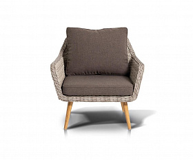 Кресло Прованс 4SIS из искусственного ротанга, цвет бежевый