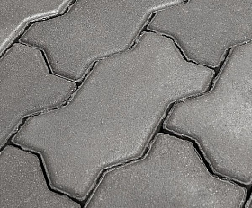 Тротуарная плитка Koldiz Волна 60 мм Стандарт Серый