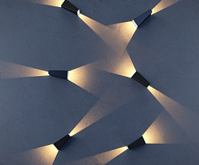 Архитектурная подсветка Times Square 3200К 6Вт IP 54 Maytoni O580WL-L6B цвет Черный