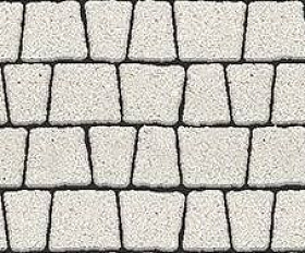 Тротуарная плитка Выбор Антик Б.3.А.6 Гранит 60мм Белый