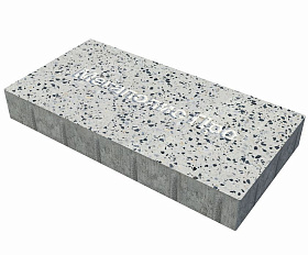 Тротуарная плита Фабрика Готика 600x300x80 мм Грис Парга FINO