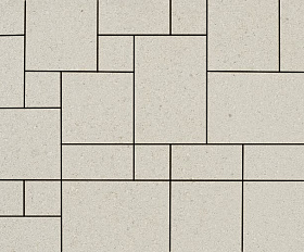 Тротуарная плитка 342 Механический завод Вилла 80 мм Белый