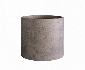 Кашпо Concretika Cylinder D40 H40 Smokey Grey
