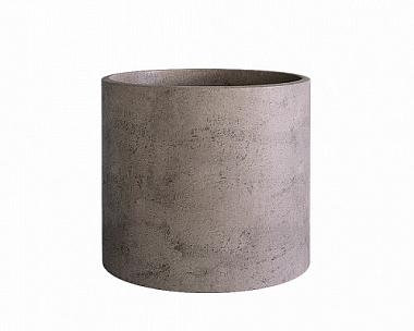 Кашпо Concretika Cylinder D40 H40 Smokey Grey
