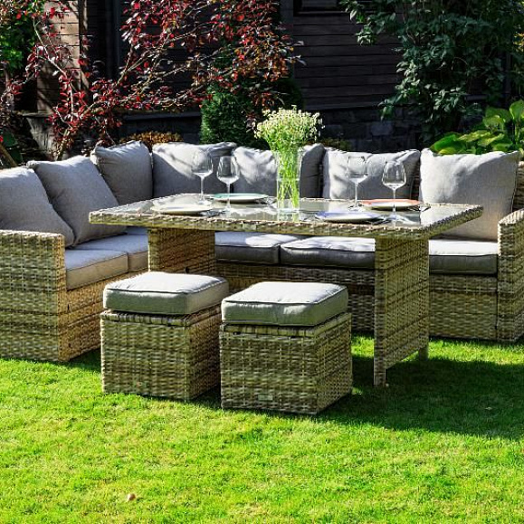 Комплект мебели Zorro Royal Family из искусственного ротанга, цвет бежевый фото 1