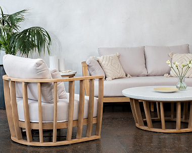 Кофейный стол из акации WOODLAND Joygarden
