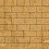 Тротуарная плитка Steinrus Прямоугольник Лайн 200х100х60 мм Желтый Бассировка