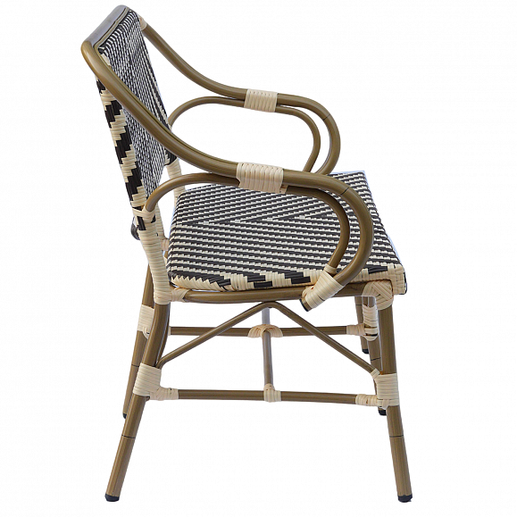 Кабри диван двухместный из искусственного ротанга, цвет бежево-коричневый фото 3