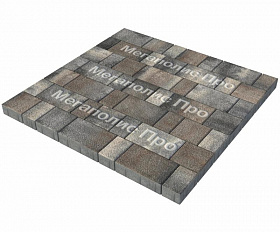 Тротуарная плитка Выбор Старый город Листопад 1Ф.8 Гранит 80 мм. Старый замок