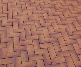 Тротуарная клинкерная брусчатка Feldhaus Klinker 249 areno ferrum 200*100*45