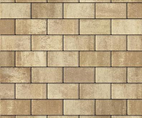 Брусчатка Braer Прямоугольник ColorMix 200х100х60мм цвет Миндаль