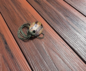 Террасная доска ПРАКТИК КОЭКСТРУЗИЯ Мультиколор 4000 или 3000х147х24 мм, цвет Этна