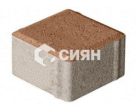 Тротуарная плитка Сиян Квадрат П20-6 60 мм Палевый