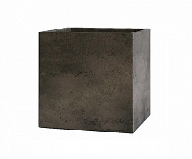 Кашпо Concretika Cube 40x40x40 Brezent Grey