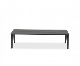 Комплект лаунж мебели Malmo Brafritid с 3-х местным диваном,антрацит/светло-серый, алюминий