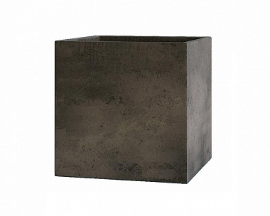Кашпо Concretika Cube 40x40x40 Brezent Grey