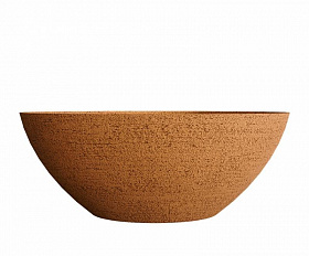 Кашпо Concretika Bansai D79 H30 Ochre