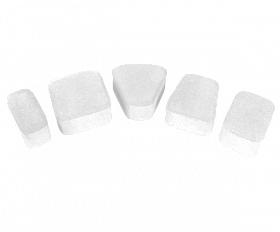 Тротуарная плитка Нобетек Классика 1КЛ6Ф белая