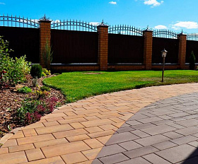 Тротуарная плитка Artstein Инсбрук Тироль 60 мм Color Mix Бромо