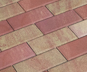 Брусчатка Нобетек 2П8Ф 200x100x80 Колормикс №1 Рассвет