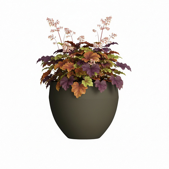 Кашпо Concretika Гира D50H43 Олива 310 256 фото 6