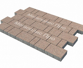 Тротуарная плитка Фабрика Готика Новый Город 60 мм Сильвер 1