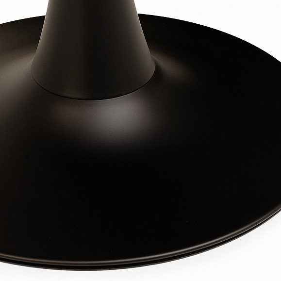 Тюльпан интерьерный стол из HPL круглый Ø90см, цвет серый гранит фото 4