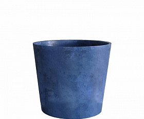 Кашпо Concretika Crater D30 H24 Blueberry