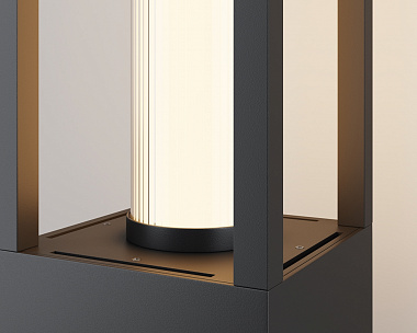 Садово-парковый светильник Expo Maytoni O480FL-L25B3K цвет Черный