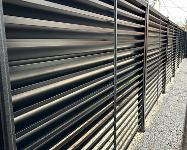 Ламель жалюзи Металлопрофиль Blackout Rooftop Бархат 0,5 RAL9005