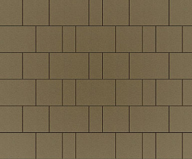 Тротуарная плитка Фабрика Готика Новый Город 240х160х60, 160х160х60, 80х160х60 мм. PROFI Кофейный на белом цементе ч/п