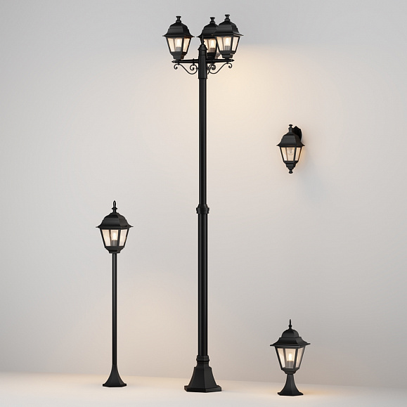 Ландшафтный светильник Abbey Road Maytoni O003FL-01B цвет Черный фото 3