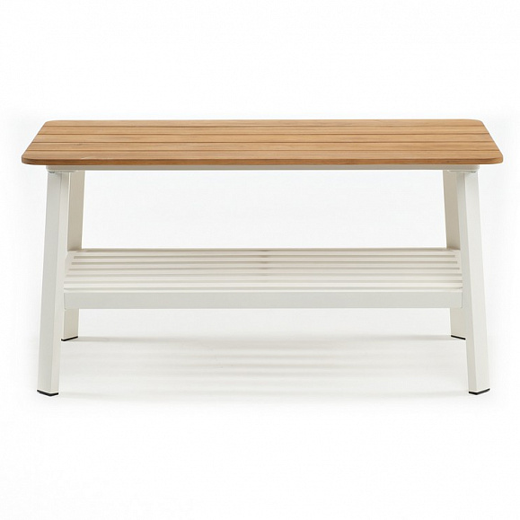 Кофейный стол из алюминия CONCORDE белый Joygarden фото 2