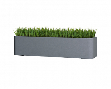 Кашпо Concretika Balconera 80x22x18 Arctiс blue