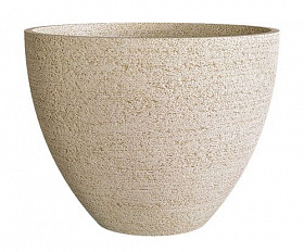 Кашпо Concretika Upon D65 H55 Erosia Yellow