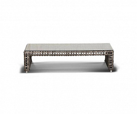 Лаунж-Зона Тито 4SIS из искусственного ротанга, цвет серый