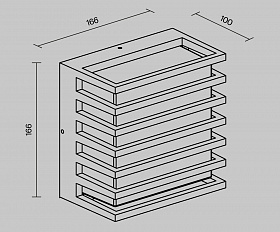 Настенный светильник (бра) Downing Street Maytoni O020WL-L10B3K цвет 0