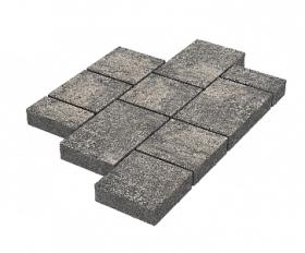 Тротуарная плитка Stellard Мозаика 60 мм Грей