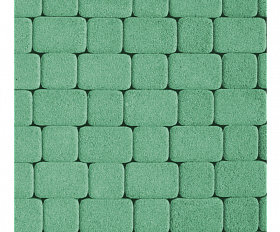 Тротуарная плитка Выбор Классико Б.1.КО.6 М 60 мм Зеленый