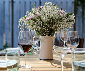 Обеденная группа из акации MODENA на 6 персон Joygarden