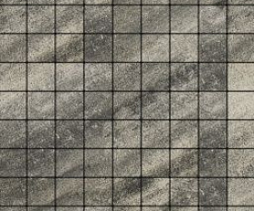 Тротуарная плитка Выбор Квадрат Б.3.К.8 100х100х80 мм Листопад Антрацит