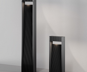 Ландшафтный светильник Sten Maytoni O444FL-L13GF3K цвет Графит