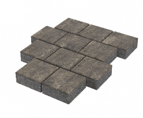 Тротуарная плитка Stellard Квадрат 200х200х60 мм Гавана